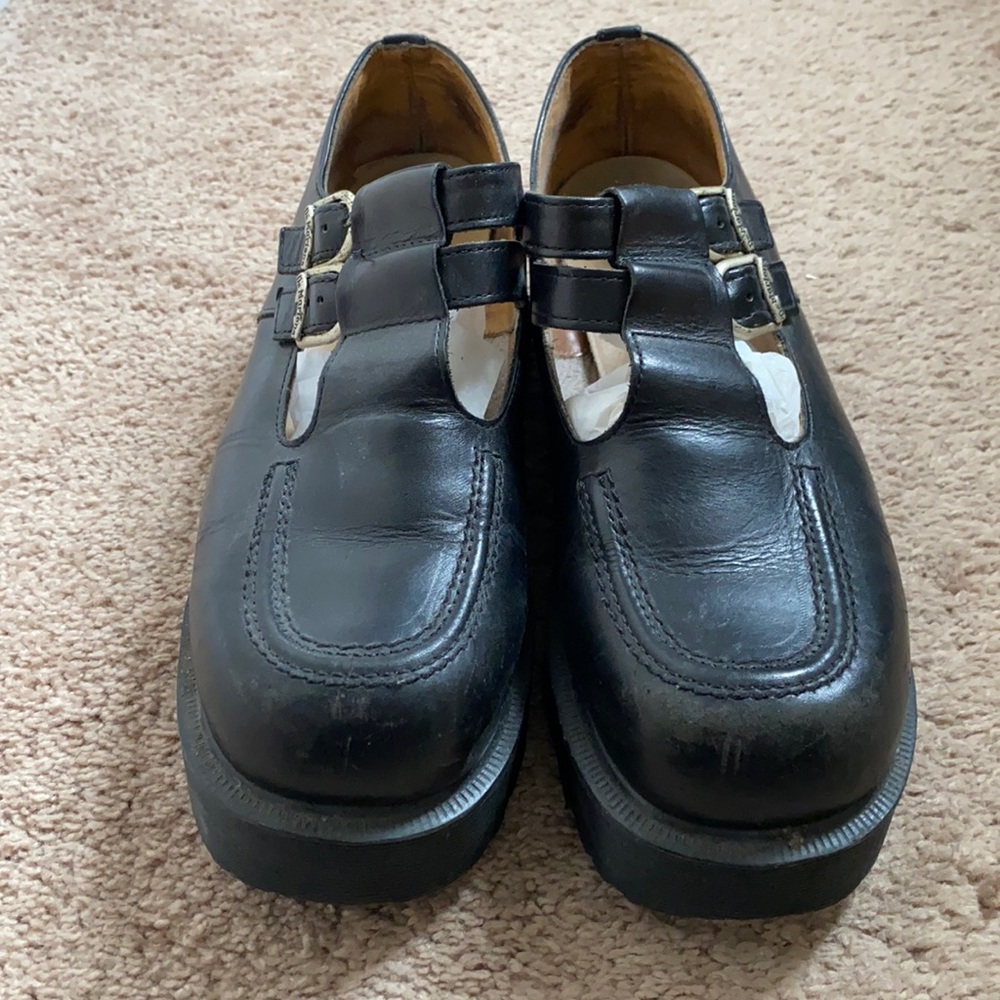 Doc Martens Black Leather Mary Janes